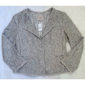 NWT LOFT Speckled Blazer 🩶🤍